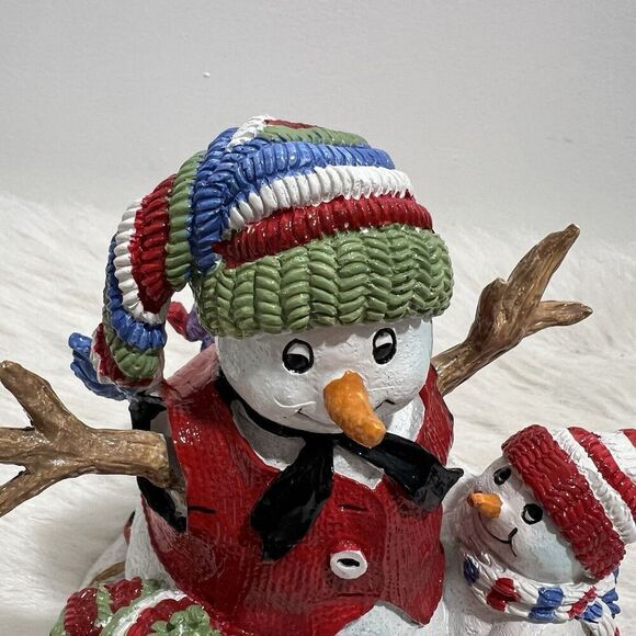 Fritz And Floyd Snowman Musical Figurine "We‎ Wish You A Merry Christmas" - Picture 5 of 12